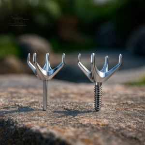 SG8009 F136 Titanium Four-Prong Piercing Attachments