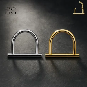 SG3160 - ASTM F136 Titanium Arched Nose Ring Wholesale