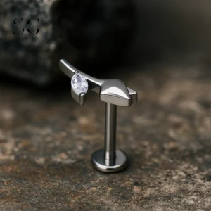 SG4094 - F136 Titanium Tree Branch Labret Export