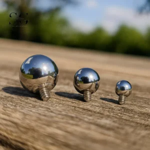 SG8014 Internally Threaded Ball for Lip, Nose, and Ear Piercings