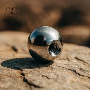 SG8015 Externally Threaded Ball for Lip, Nose, Belly, and Ear Piercings