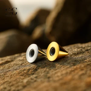 SG8016 Externally Threaded Cones for Lip, Nose, Belly, and Ear Piercings