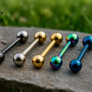 SGJT28 Titanium Straight Barbell for Piercing