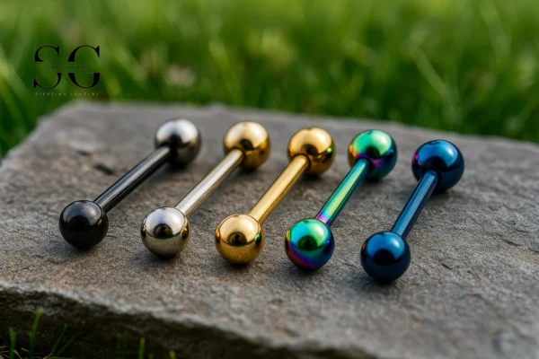 SGJT28 Titanium Straight Barbell for Piercing