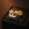 SGYS1127 – Flower-Shaped Threaded Labret in F136 Titanium