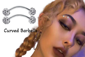 Gebogen halters