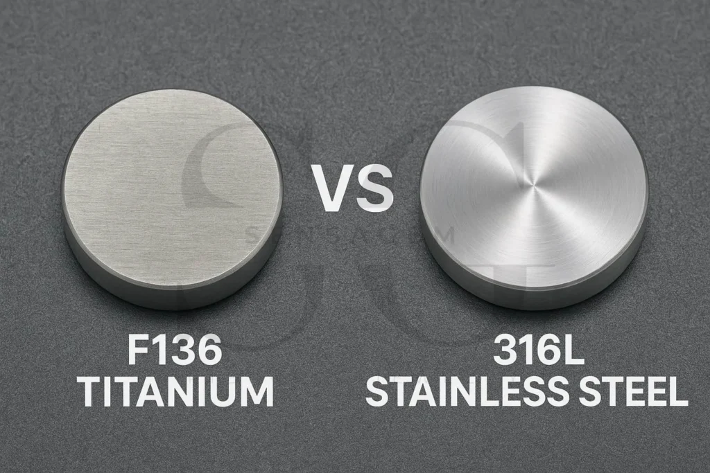 F136 Titane contre. 316L Acier inoxydable: Idéal pour les bijoux de perçage? 4 F136 Titanium vs. 316L Stainless Steel