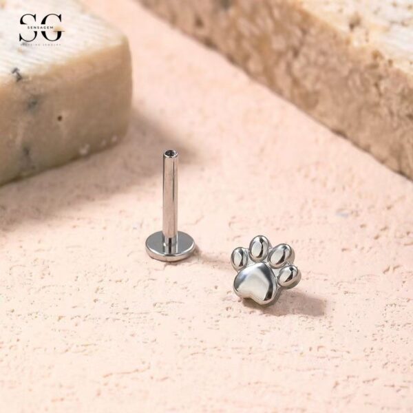 Sensagem SG548 316 Stainless Steel Lip Studs - Durable Hypoallergenic Jewelry - Image 5