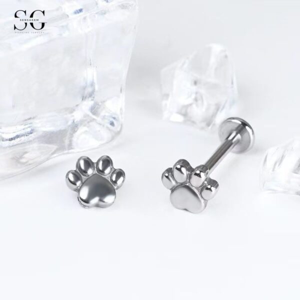 Sensagem SG548 316 Stainless Steel Lip Studs - Durable Hypoallergenic Jewelry - Image 4