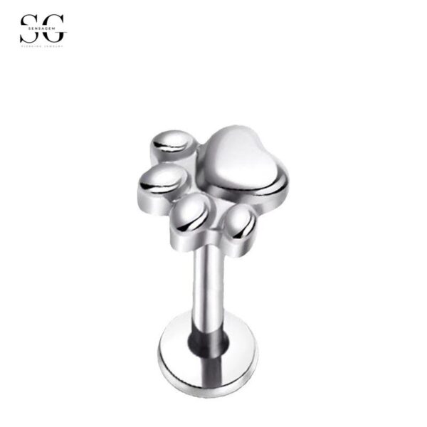 Sensagem SG548 316 Stainless Steel Lip Studs - Durable Hypoallergenic Jewelry - Image 3