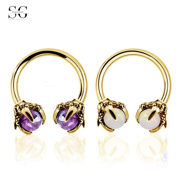 Sensagem SG553 Stainless Steel Nose Rings – Multiple Sizes & Colors - Image 6