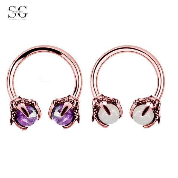 Sensagem SG553 Stainless Steel Nose Rings – Multiple Sizes & Colors - Image 5