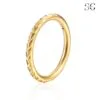 Sensagem SG567 F136 Titanium Seamless Nose Ring, CNC Carved, 1.2*8-10mm - Image 2