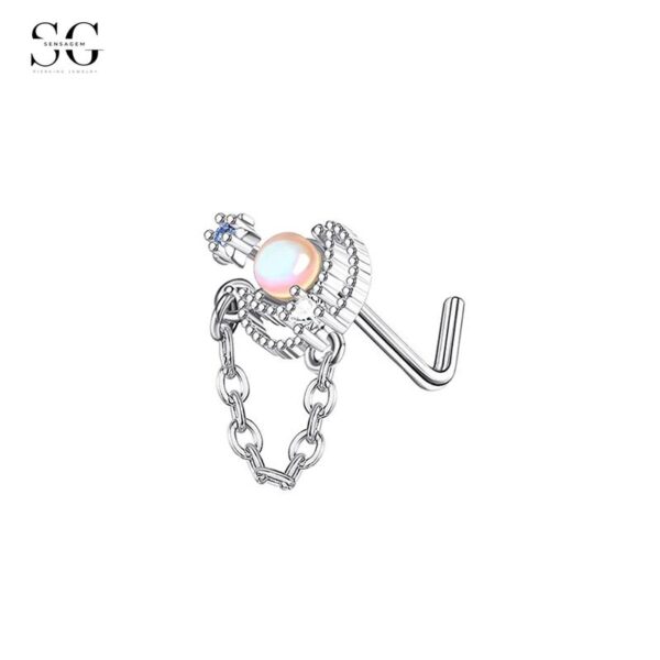 Sensagem SG550 Stainless Steel Nose Studs, Hypoallergenic, 4 Colors - Image 11