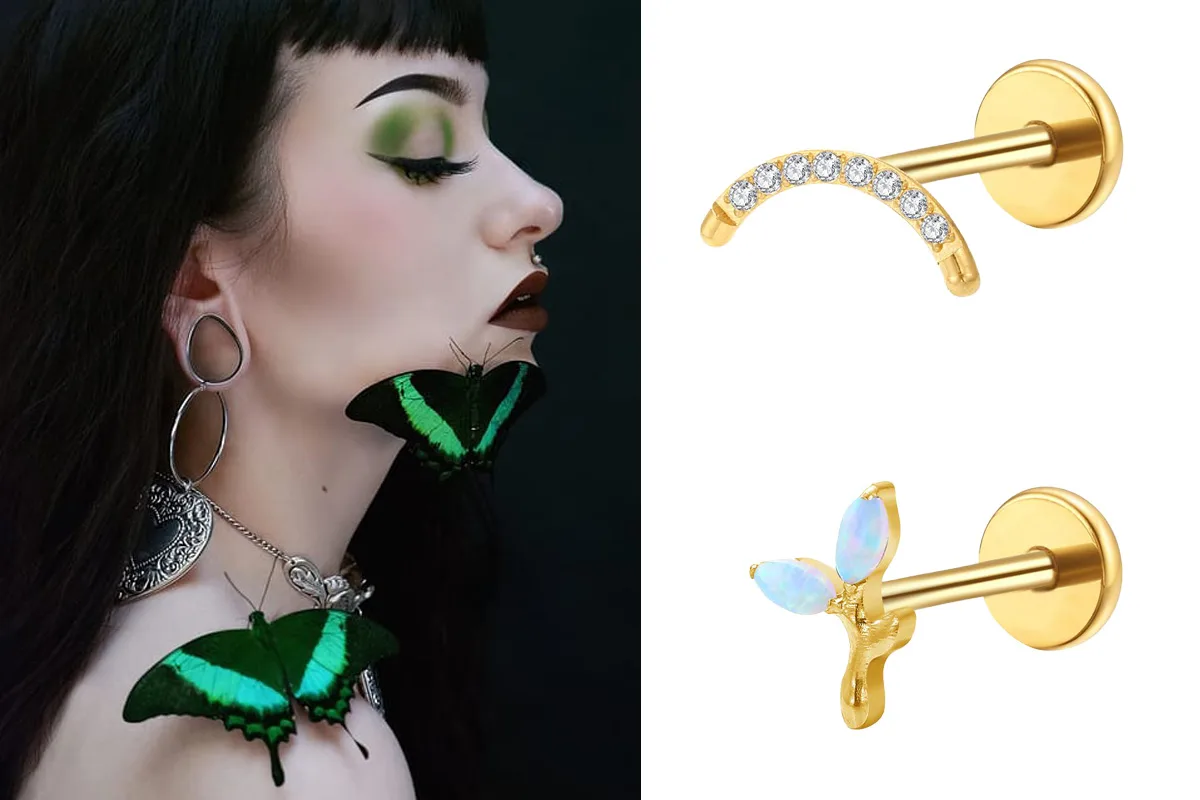 Velge de perfekte labret smykkestørrelser: En komplett guide