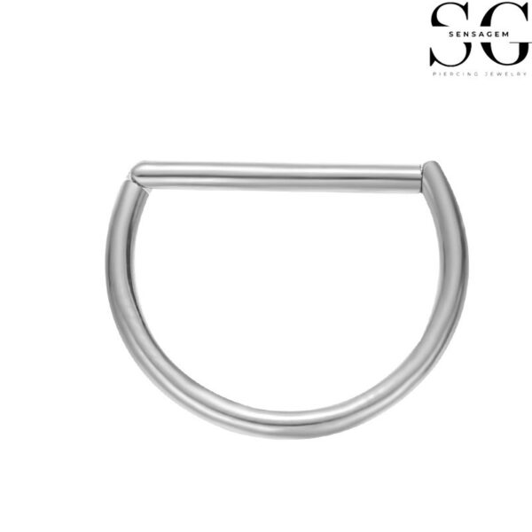 SGYS2017 - F136 Titanium Segment Clicker Ring for Ear Piercings