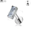 SG4032 F136 Titanium Threaded Labrets with Multicolor Zircons – Wholesale Piercing Jewelry - Image 6
