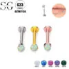 SG4149 Round Opal Threaded Labrets for Women – F136 Titanium Quality Body Piercing Jewelry4