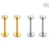 SGYS1079 - Quality Body Jewelry: Implant-Grade Titanium Labret Piercing Jewelry
