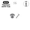 主图-02_SG4026 F136 Titanium Threaded Labrets – Customizable Opal:Zircon Lip Piercing Jewelry
