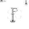 SG3096 G23 Titanium Letter Nose Rings with Zircon – Stylish Initial Piercing Jewelry - Image 17