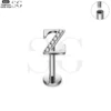 SG3096 G23 Titanium Letter Nose Rings with Zircon – Stylish Initial Piercing Jewelry - Image 28