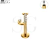 SG3096 G23 Titanium Letter Nose Rings with Zircon – Stylish Initial Piercing Jewelry - Image 36