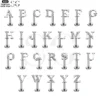 SG3096 G23 Titanium Letter Nose Rings with Zircon – Stylish Initial Piercing Jewelry
