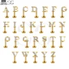 SG3096 G23 Titanium Letter Nose Rings with Zircon – Stylish Initial Piercing Jewelry - Image 2