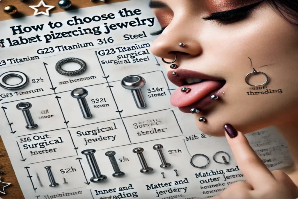 How to Choose the Right Size for Your Labret Piercing Jewelry