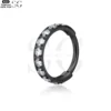 SG3009 ASTM-F136 Titanium Zirconia Clicker – Wholesale Septum and Nose Rings - Image 5