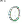 SG3009 ASTM-F136 Titanium Zirconia Clicker – Wholesale Septum and Nose Rings - Image 7
