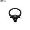 SG3033 G23 Titanium Bull Nose Ring – Unique Animal Piercing Jewelry - Image 3