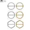 SG3047/SG3048 G23 Titanium Crystal-Studded Hoop Nose Ring – Elegant Piercing Jewelry