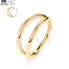 SG3069 G23 Titanium Double Hoop Nose Ring – Elegant and Durable Piercing Jewelry - Image 3