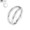 SG3069 G23 Titanium Double Hoop Nose Ring – Elegant and Durable Piercing Jewelry