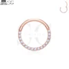 SG3101 - Round Zircon Titanium Clicker – ASTM F136 - Image 3