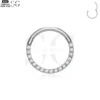 SG3101 - Round Zircon Titanium Clicker – ASTM F136 - Image 2