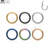 SG3112 - 316L Stainless Steel Twisted Nose Ring Wholesale