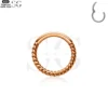 SG3112 - 316L Stainless Steel Twisted Nose Ring Wholesale - Image 4