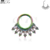SG3164 - ASTM F136 Titanium High-Polished Punk Nose Ring Wholesale - Image 2