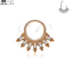 SG3164 - ASTM F136 Titanium High-Polished Punk Nose Ring Wholesale - Image 5
