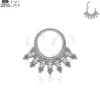 SG3164 - ASTM F136 Titanium High-Polished Punk Nose Ring Wholesale - Image 3