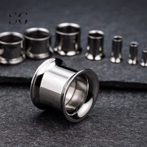 SG3177 Titanium Ear Expander Tunnel for Gauging Professionals