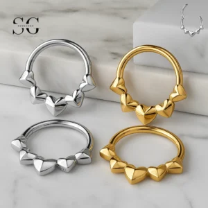 SG3179 - ASTM F136 Titanium Minimalist Nose Ring Wholesale