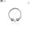 SG3180 - ASTM F136 Titanium Opal & Ball Nose Ring Wholesale - Image 17