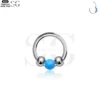 SG3180 - ASTM F136 Titanium Opal & Ball Nose Ring Wholesale - Image 14