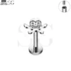 SG4061 - ASTM F136 Titanium Skull Design Labret for Bulk Orders - Image 5