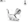 SG4066 - ASTM F136 Titanium Penguin Design Labret Wholesale - Image 2