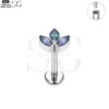 SG4080 - Maple Leaf Titanium Labret Wholesale - Image 4